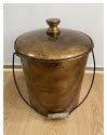 Amagabeli Bucket for Fireplace Gold S