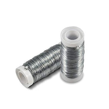 Load image into Gallery viewer, Amagabeli 0.44MM X 50G X 6PCS Bobine de Fil de Fer Galvanisé pour Bijou Perle Fabrication Artisanaux pour Arrangement et décoration Argent
