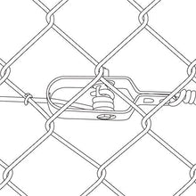 Load image into Gallery viewer, Amagabeli Lot de 10 Tendeur de Clôture Tendeurs à Fil Barbelé 2# Longeur 95mm Raidisseur Acier Connecteurs Zingués et Revêtus de Plastique Vert Kit de Tendeur de Corde de Fer WR5
