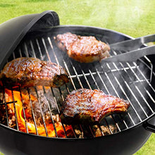 Load image into Gallery viewer, BEAU JARDIN Barbecue à Charbon de Bois Noir Pour Pique-Nique Barbecue à Billes Pour Charbon de Bois de Diamètre Avec Bac à Cendres Amovible Support Pour Barbecue Rond à Grille Avec Surface de Gril 44cm
