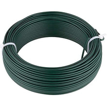 Load image into Gallery viewer, Amagabeli 2.4MM X 50M X 4PCS ，Fil de Tension Rouleau de Fer ，Métallique Vert Enduit de PVC de Métal， Revêtu de Plastifié Vert pour Clôture de Jardin， Jardinage WR3
