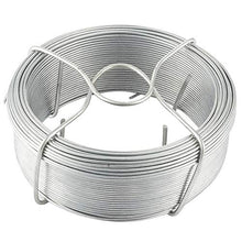 Load image into Gallery viewer, Amagabeli 0.7MM X 100M X 6PCS Fil de Fer Galvanisé Rouleau de Fil Acier Galvanise Metal Fil d&#39;attache Metallique Fil de Tension pour Les Plantes et Le Jardin Jardinage WR7
