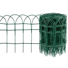 Load image into Gallery viewer, Amagabeli 0.4M x 25M clôture de Bordure de Jardin Vert 2.95mm RAL6005 Fil métallique Enduit de PVC clôture Filet antirouille pour barrière extérieure pour Animaux de Fleurs HC02
